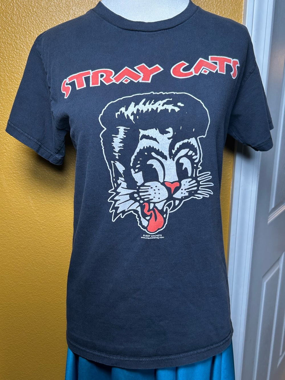 VINTAGE, STRAY CATS tee!! - Picture 2 of 12